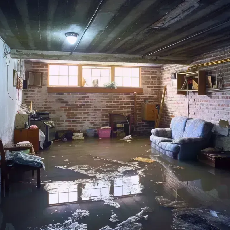 Flooded Basement Cleanup in Hollywood, CA